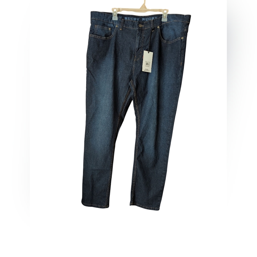 Rugby university stretch jeans mens 42/30 NWT